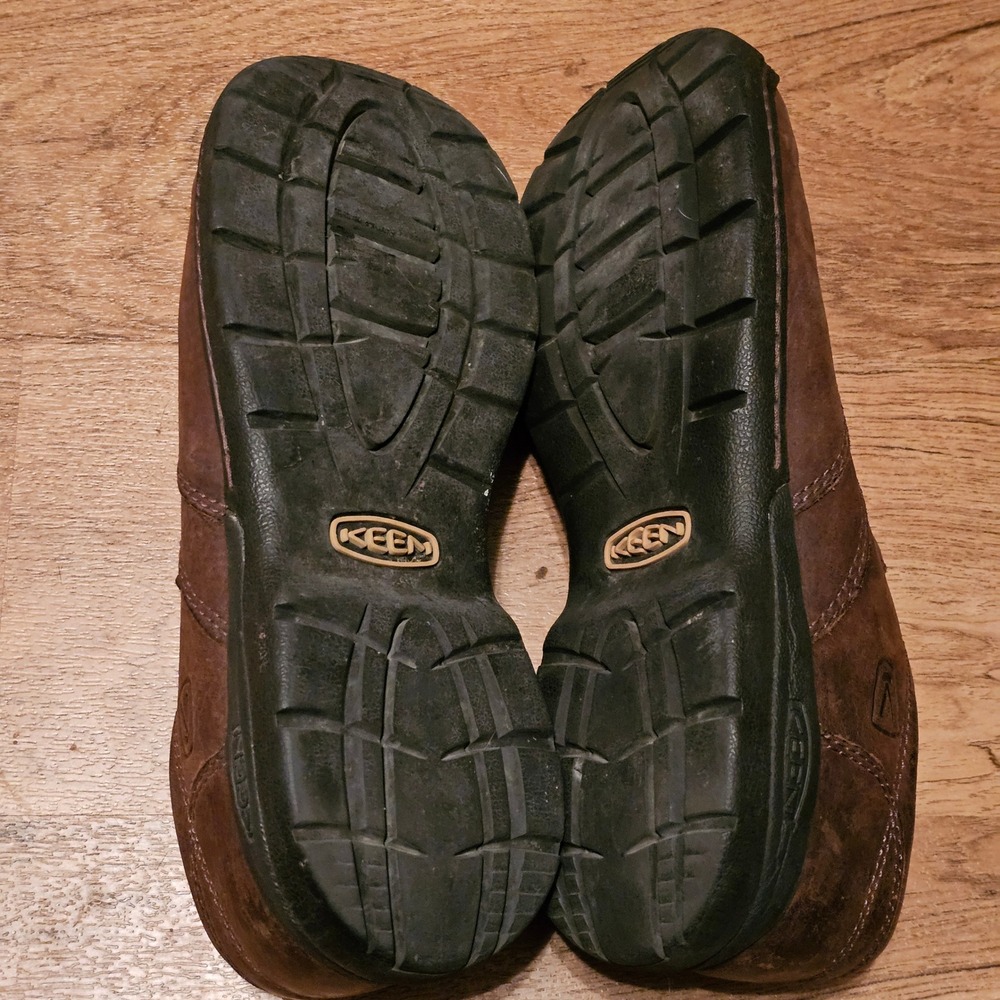 Keen Presidio II Brown Leather Slip On Loafers Mens 9.5 1459-TOBC - Picture 8 of 8